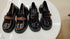 Buckle Straps Decor Thick Soled Round Toe Shoes